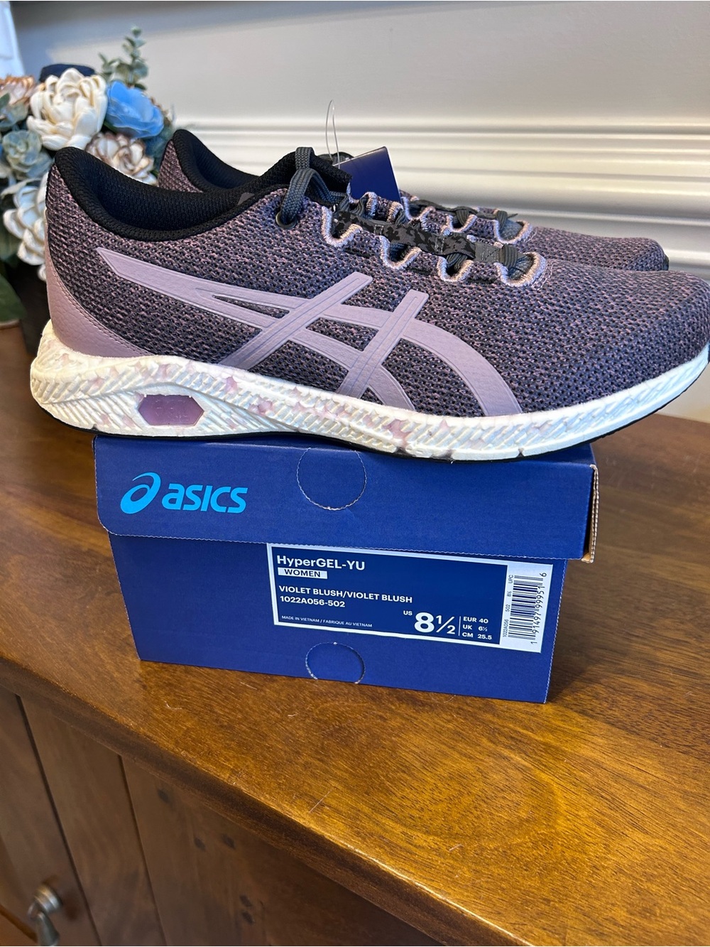 ASICS HyperGEL-Yu Women's Running Shoes — Violet Blush